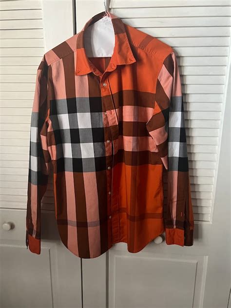 vintage burberry mens shirt|authentic vintage Burberry.